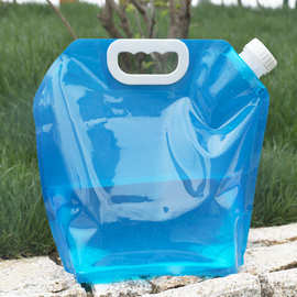 户外水袋大容量 食品级加厚可折叠便携水壶饮水盛水储水 旅游露宏