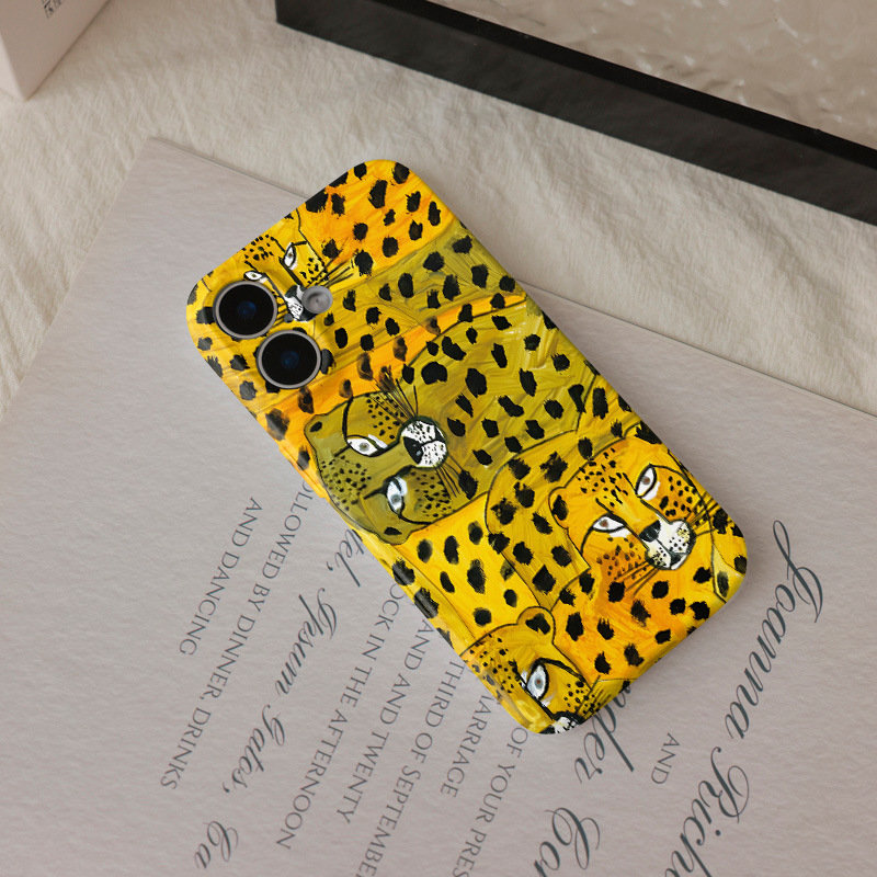 35g Weight iPhone Applicable Brands Phone Cases Classification Feilin Material Jaguar Pattern Modern Style, Simple Style Style Feilin Jaguar Modern Style Simple Style Phone Cases Phone Accessories 4