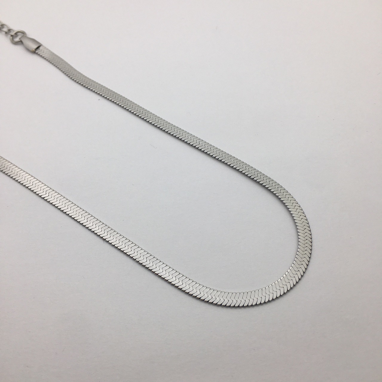 Fashion Solid Color Titanium Steel Plating Necklace 1 Piece