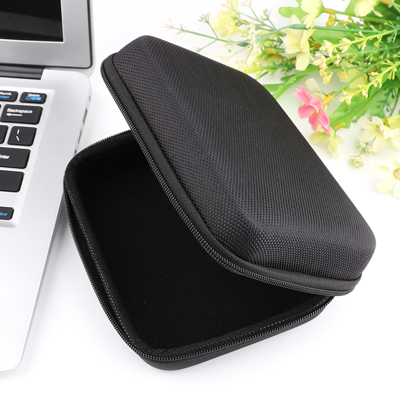 Bolsa de almacenamiento digital EVA, caja de embalaje para auriculares Bluetooth y batería externa, bolsa protectora para disco duro, bolsa portátil al por mayor