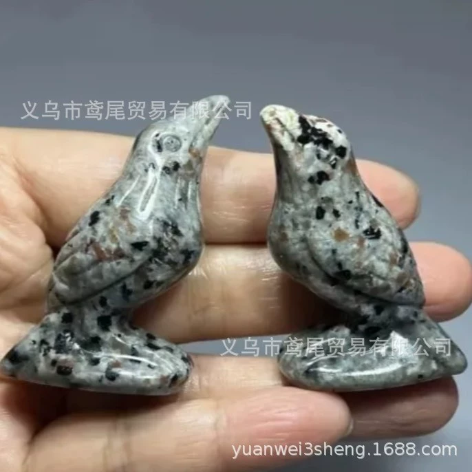 Статуя ворона из смолы, милое украшение для дома, статуэтка ворона