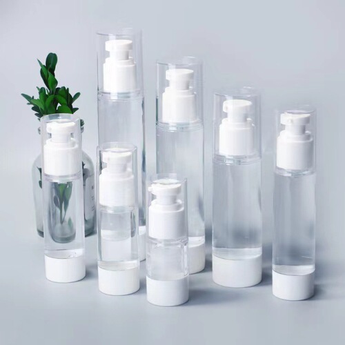 Factory AS vacuum bottle packaging set push-type spray bottle cosmetics hydrating lotion spray bottle portable empty bottle