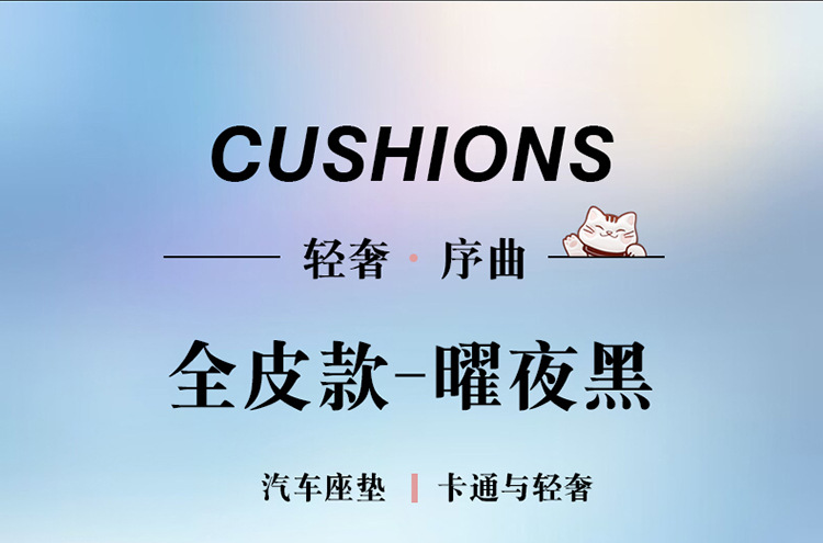24 years Car seat cover new all-inclusive lucky series full leather car cushion four seasons wholesale Amazon