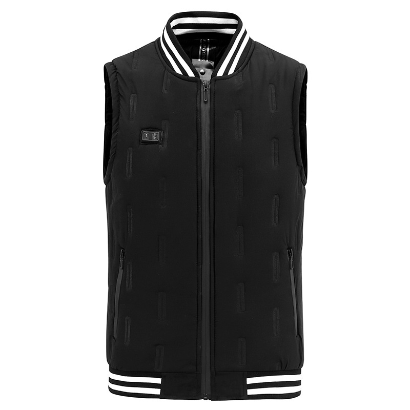 Vīriešu apģērbs Apsildāms atpūtas tērps, apsildāma veste, apsildāmas kokvilnas bikses, apsildāms tērps, biezas, siltas, apsildāmas bikses_voghion.com