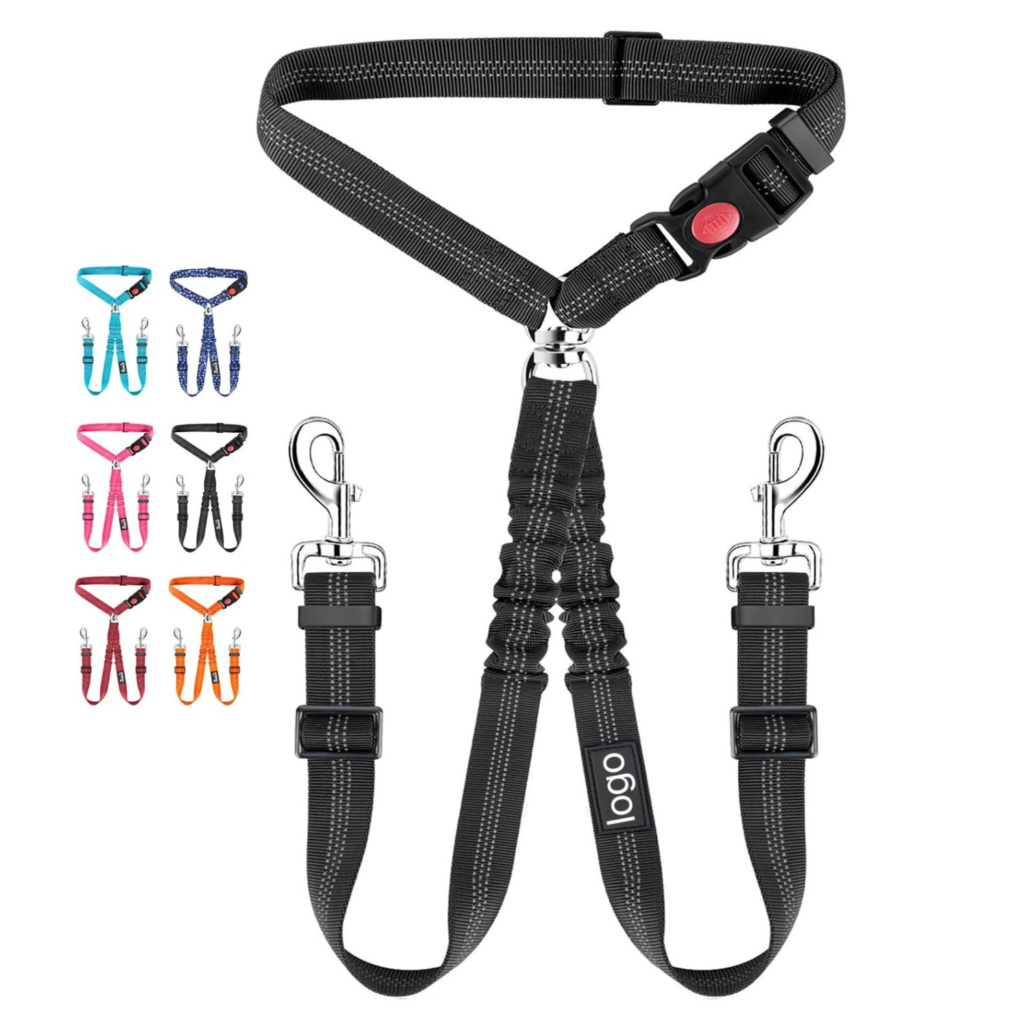 Трансграничные товары для домашних животных: самый продаваемый поводок для собак, поводок для двух собак, ремень безопасности для домашних животных, поводок для собак, ошейник для собак