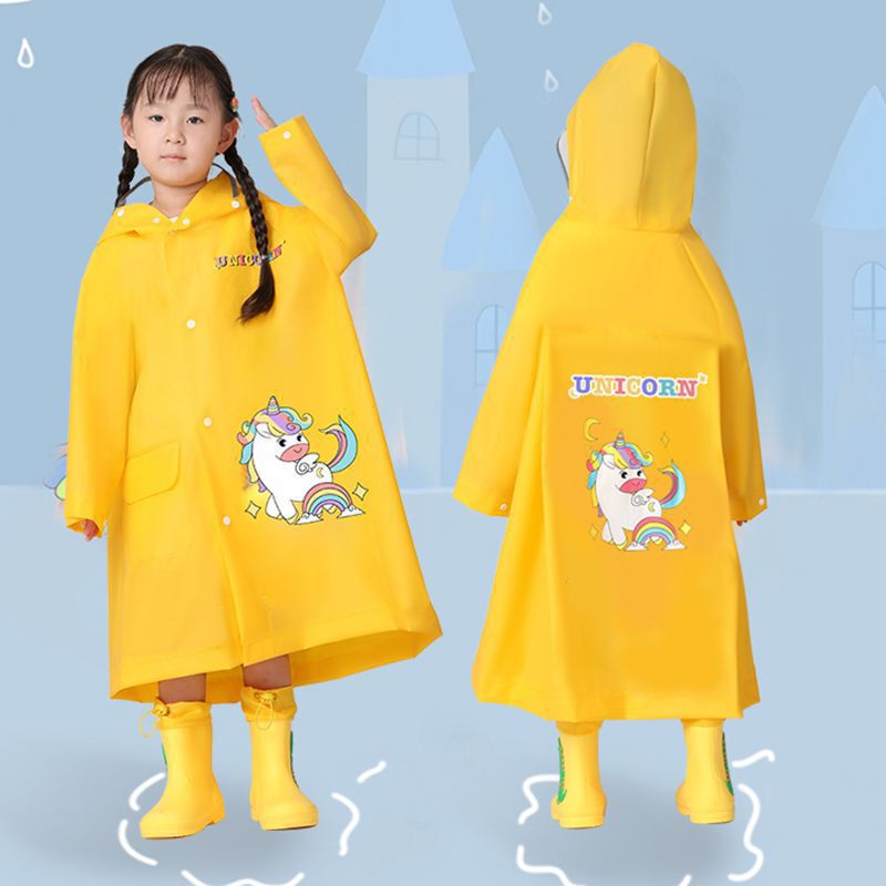 かわいいポンチョ防水レインコートリピーター子供用レインコート大小子供幼稚園ベビーレインコートポンチョつば雨|undefined