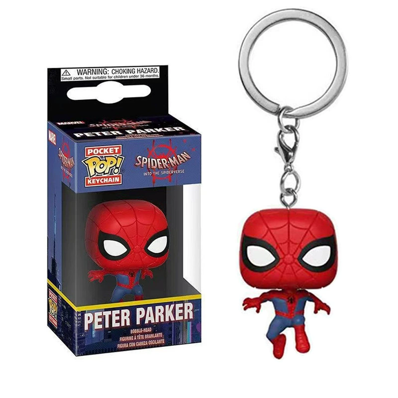 Брелок (Spider-Man) PVC-фигура, 9 см с цветной коробкой — коллекционные варианты