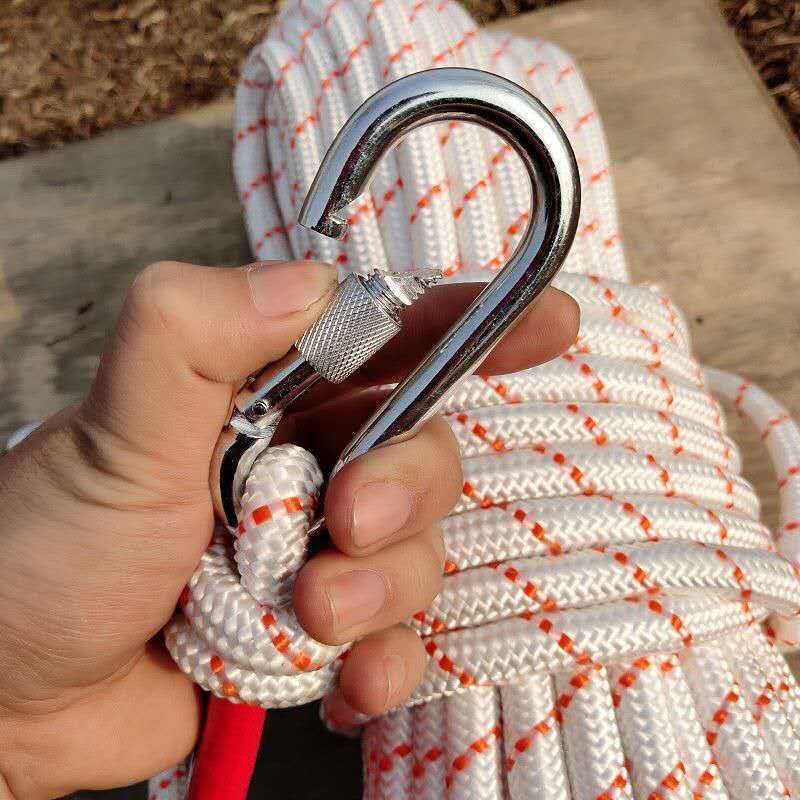 钢丝芯逃生绳套装消防安全绳家用求生救援火灾高楼应急绳子