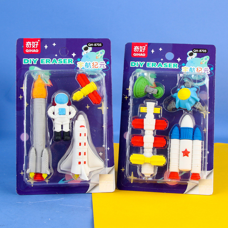 dibujos animados creativos héroes de fuego borracha simulación modelado camión de bomberos borracha desmontable pequeño premio