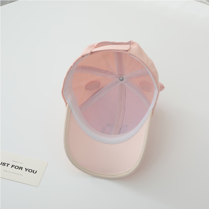 Sombreros para niños niñas sombreros de béisbol para niños primavera y otoño delgados sombreros solares de dibujos animados súper lindos sombreros de lengua de pato bebé