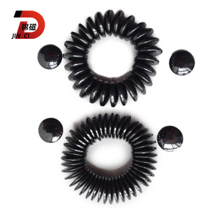 A large number of spot polished bread magnet magnetic therapy health care magnet black round bread magnetic black gallstone magnetic sheet