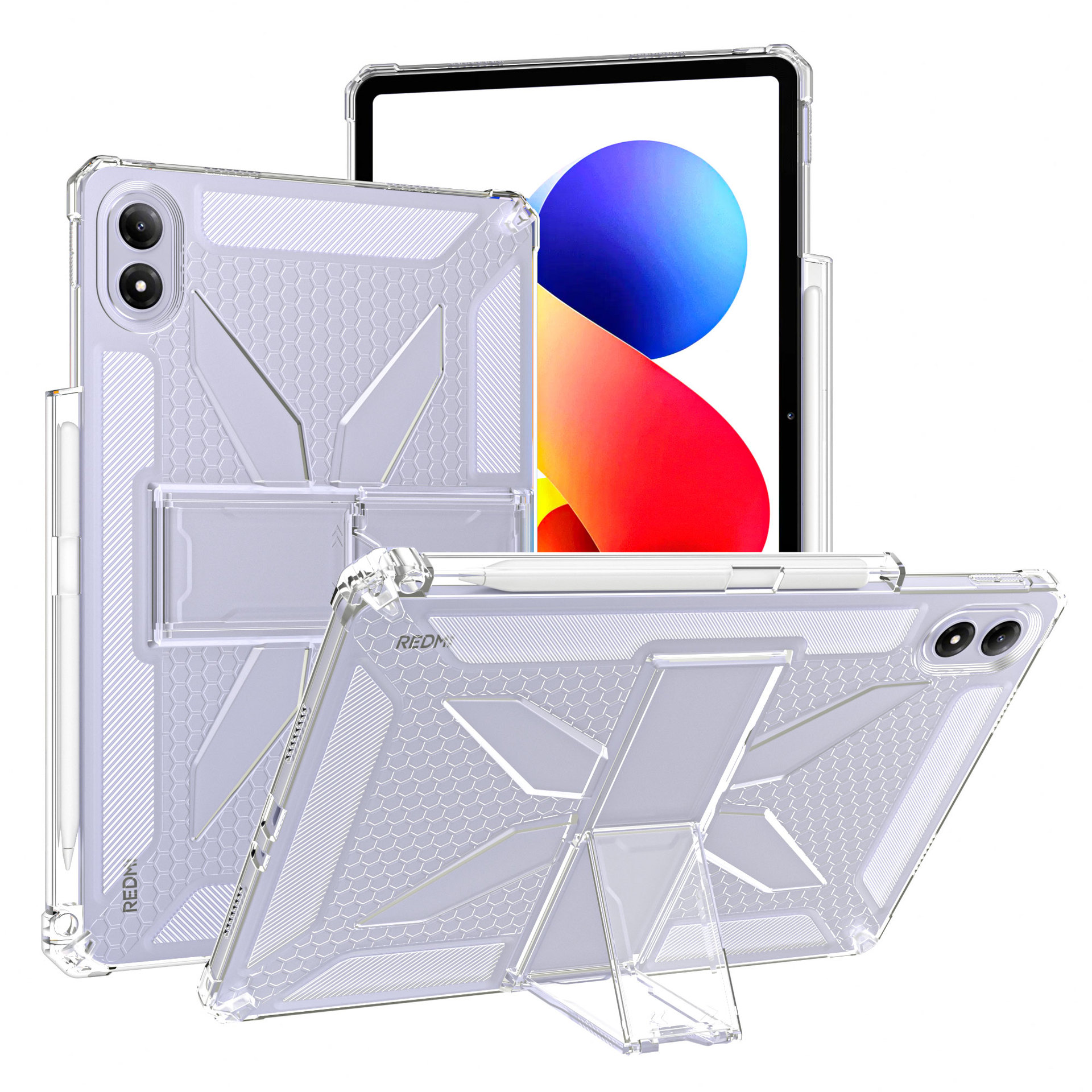Suitable for Redmi Tablet 2Pro Protective Case 11inch Stand with Pen Slot Kpad Cooling and Anti-Fall Xiaomi 8Pro Soft Case