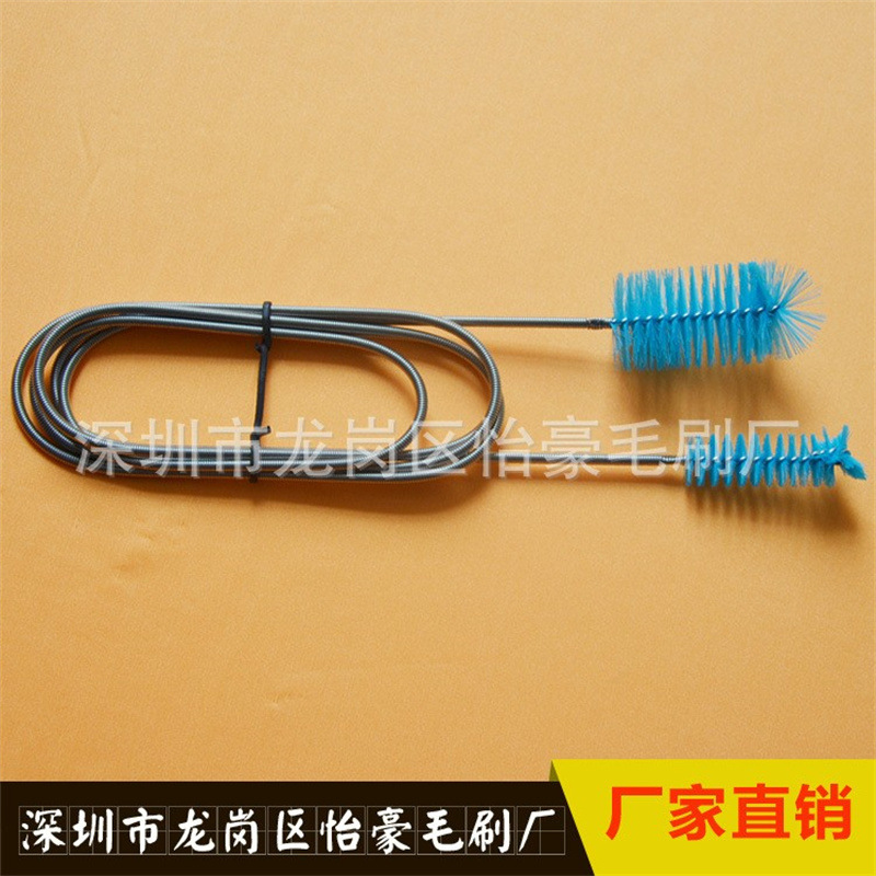 厂家直销 两头弹簧各种管道刷  水族鱼缸清洁刷 不锈钢清洁刷现货