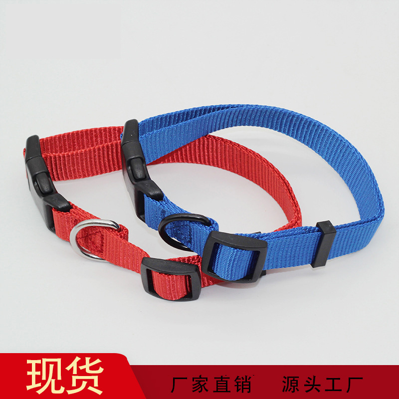 Fábrica directa collar de mascotas de nylon gato perro antideslizante desgaste antideslizante corda de tracción de perro al por mayor venta en caliente transfronteriza