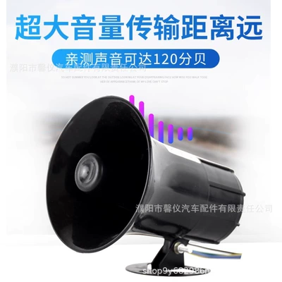 24v waterproof Didi voice Car horn/tweeter