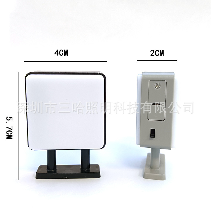 发光方形磁铁灯箱 双面发光圆形灯牌 可印图案LED灯箱侧挂展示|undefined