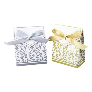 Wedding candy box golden dream candy box silver years small gift bag wedding three-dimensional back gift box