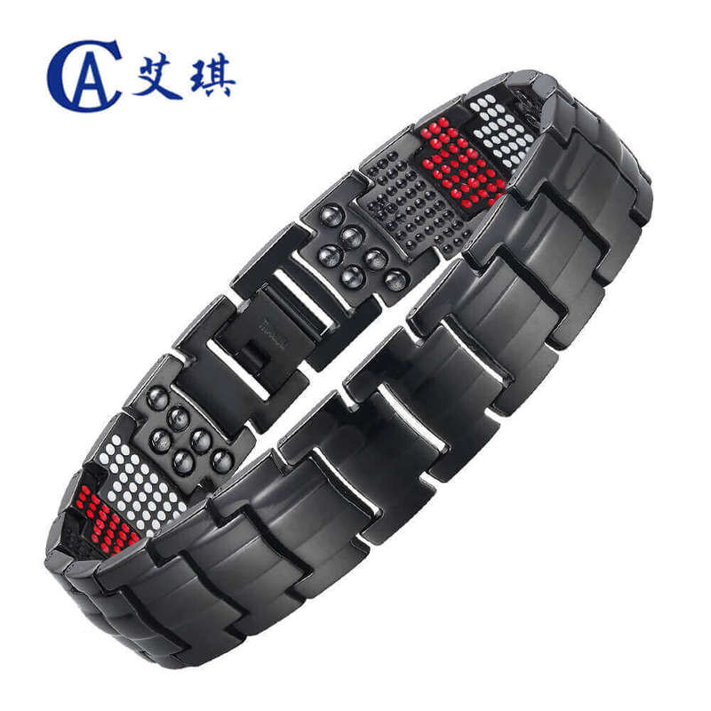 Pure Titanium Bracelet, Magnetic Bracelet, Drop Shipping Stainless Steel Titanium Steel Magnet Bracelet, Men's Bracelet