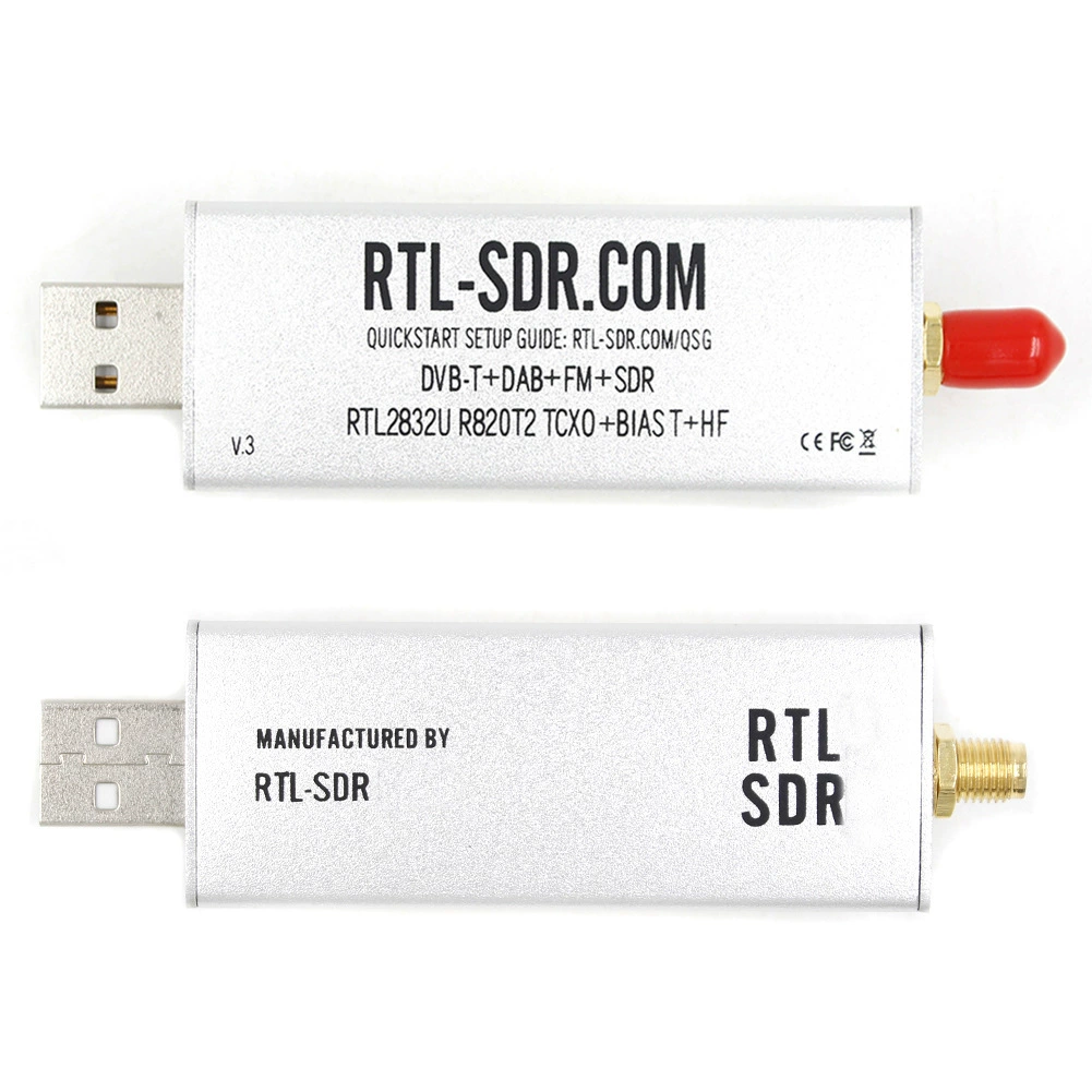RTL-SDR V3 R820T2 RTL2832U 1PPM TCXO SMA RTLSDR определяется программным обеспечением беспроводной