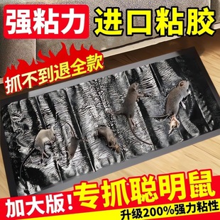 Sticky Mouse Blanket [Cross-Border Foreign Trade] Black Large Thickened Mouse Blanket Invisible Sticky Mouse Blanket Black Powerful Rat Killing Blanket