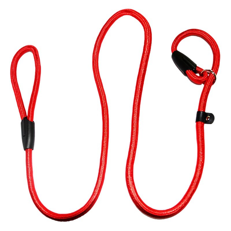 Прямые поставки с фабрики Тяговый канат P цепь нейлоновая веревка Дрессировка собак выгул собак круглая Веревка Цепь для собак оптом