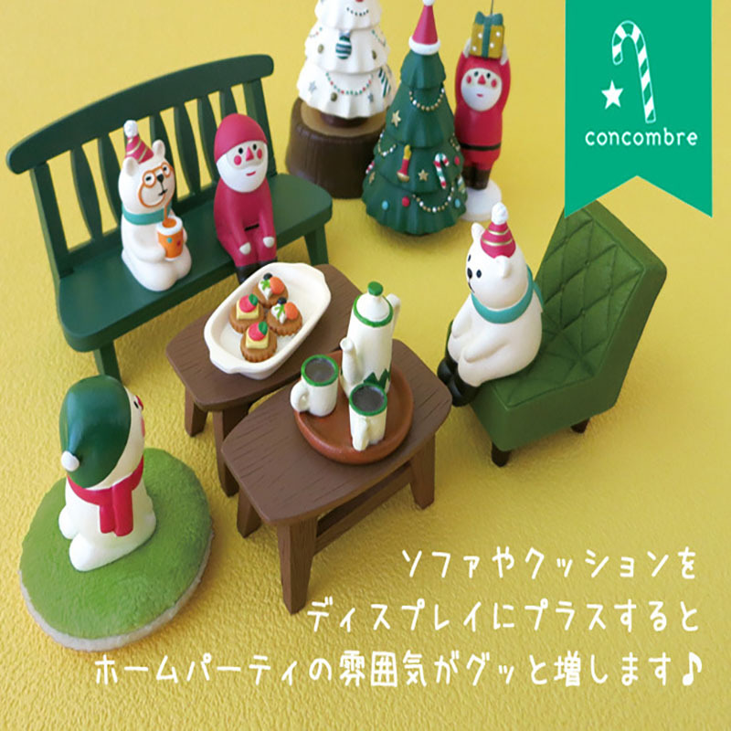 Zakka Santa Claus Snowman Owl series Decoration Christmas gift to work in an office Decoration goods in stock wholesale