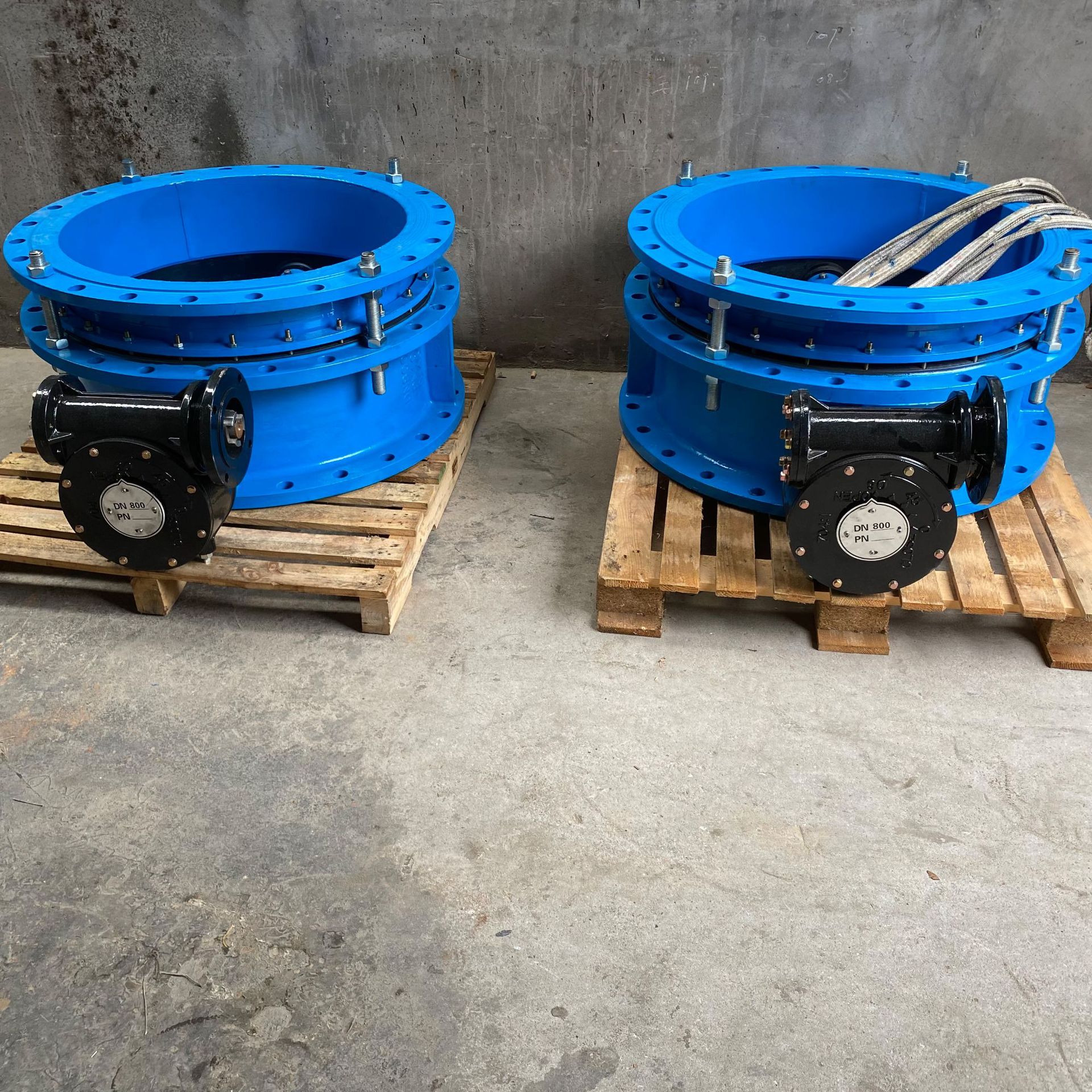 手电一体电动软密封蝶阀 D941X-10 DN125 304不锈钢阀板