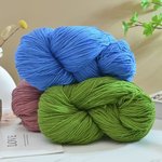 300g大卷全毛手编线不起球宝宝外套围巾毛衣手工编织羊毛线绞纱
