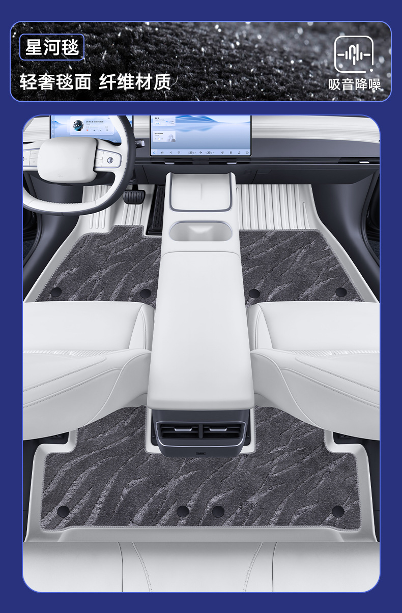 TPE Car Floor Mats for Chery icarv27 Interior Decoration Accessories