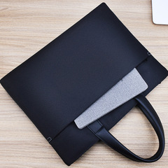 Baliwen 8637 Document Bag Zipper Briefcase File Holder Printed Material Bag Oxford Cloth Briefcase