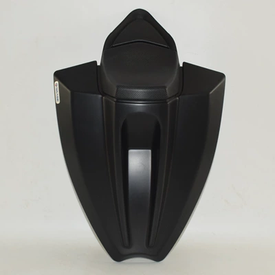 Suitable for Apulia RS457 23-25 modified rear seat cover rear hump rear tail cover rear cushion cover (Motorcycle cushion) - rear-hump-matte-black