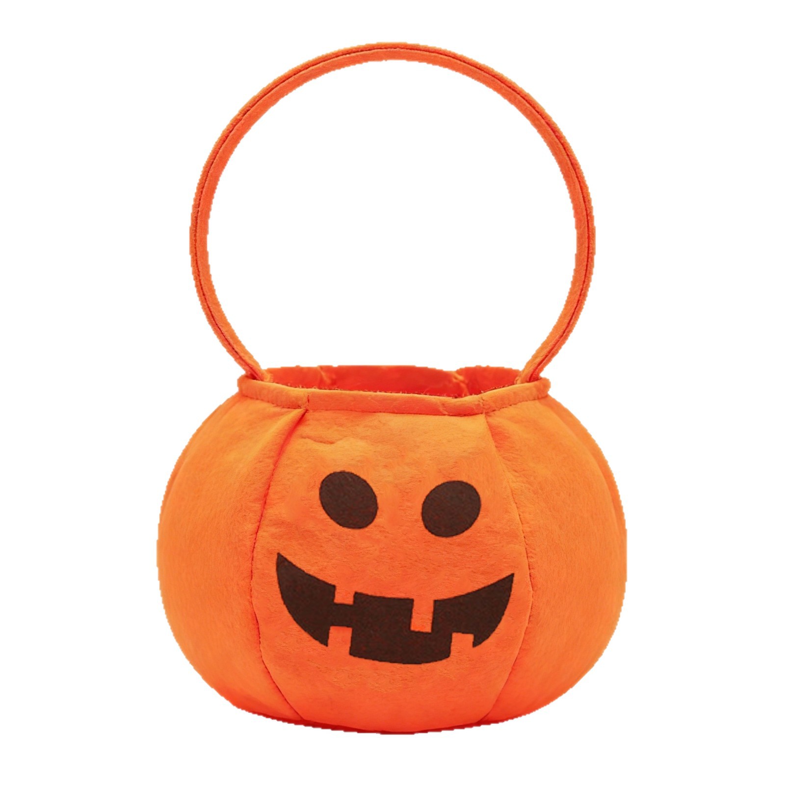 Bolsa de dulces de Halloween portátil bolsas de calabaza tridimensionales para niños regalos props de fiesta de fantasmas brujas transfronterizas props de fiesta de fantasmas