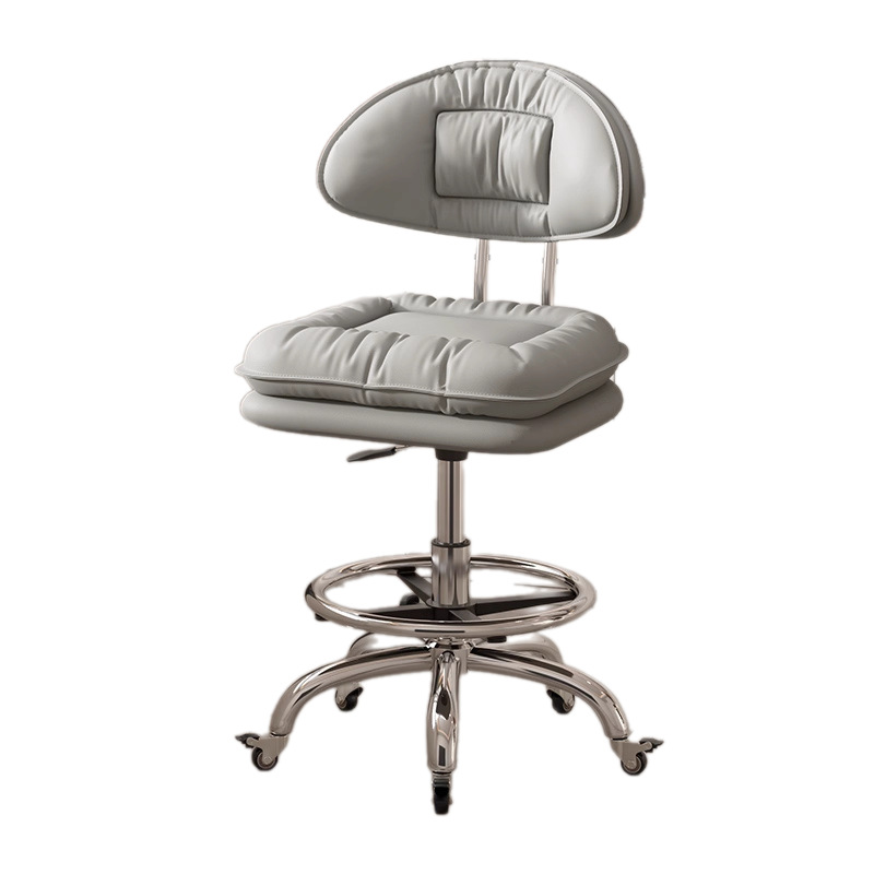 Taburete de cocina silla de bar casera silla de bar giratoria caja registradora taburete elevable respaldo silla de belleza silla de peluquería