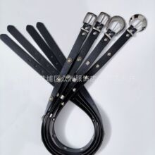 2025新款复古腰带女时尚中性款百搭针扣皮带配牛仔裤港风青年收腰