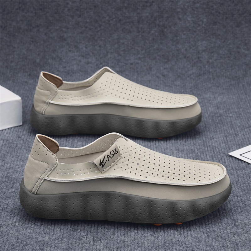 Fashionable breathable thin sports loafers for leisure platform