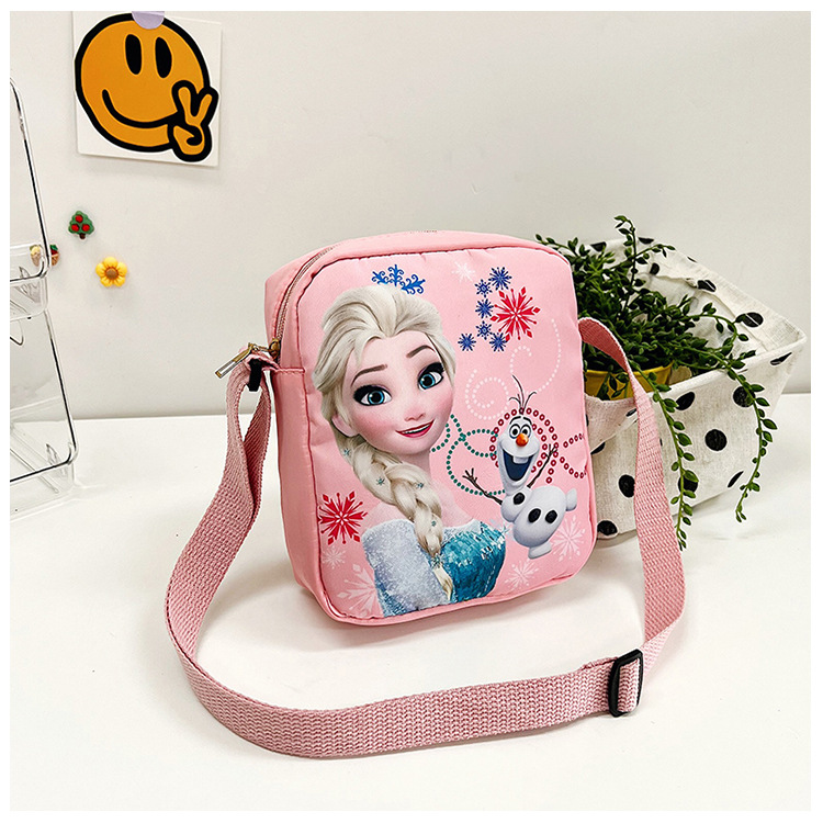 Frozen children's bags, cute princess crossbody bags, Aisha gifts, live wholesale, single-shoulder mobile phone bags undefined