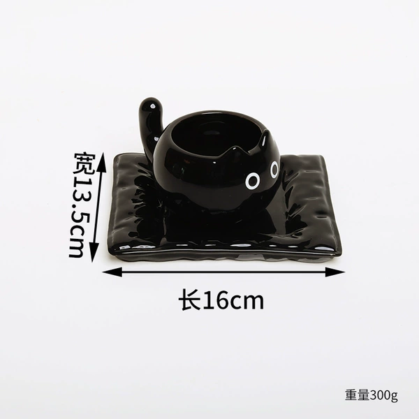 Coffee cup + saucer
