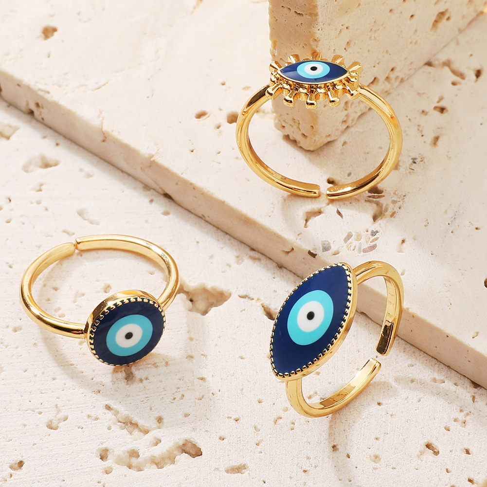 Fashion Heart Shape Copper Plating Open Ring 1 Piece