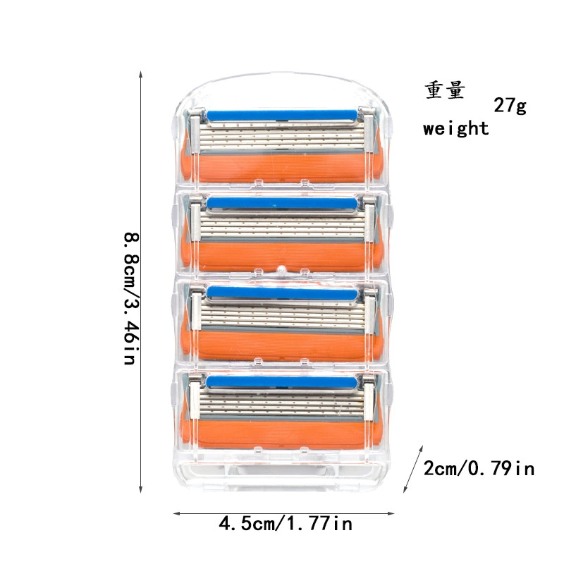 Трансграничные производители источников оранжевые пятиэтажные ручные бритвы ручной бритвы универсальные бритвы Geely бритвы для внешней торговли
