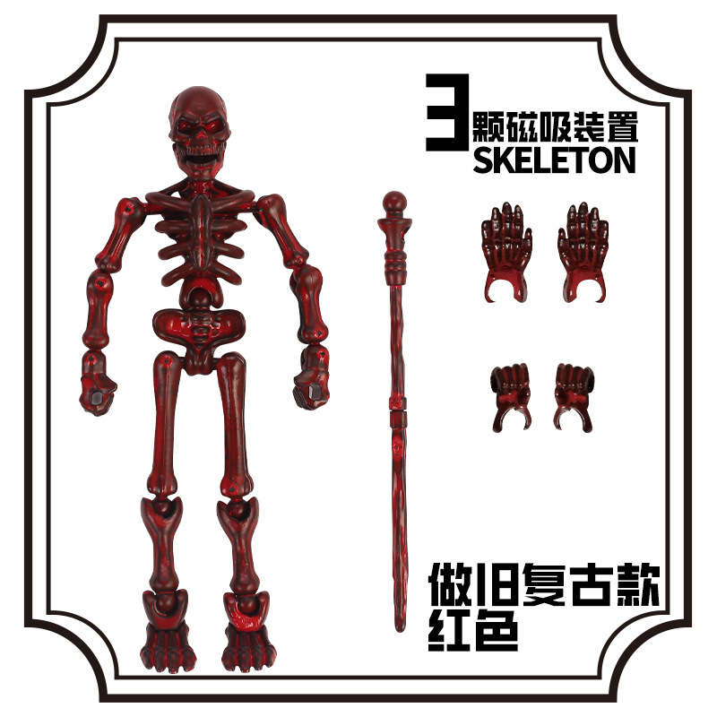 Muñecas de guerreros medievales multiarticulados transfronterizos, muñecas de armadura de doble forma de séptima generación al por mayor