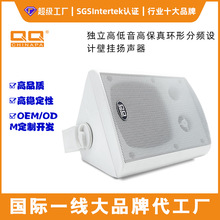 壁挂音箱门店超市商用会议校园广播系统扬声器背景音乐防水