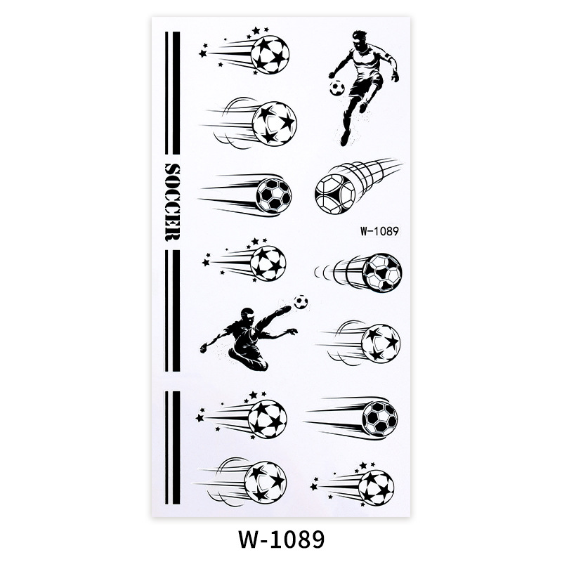 Cross-border 2022 Copa del Mundo tema tatuaje pegatinas impermeable Bandera Nacional niños dibujos animados tatuaje pegatinas tatuaje