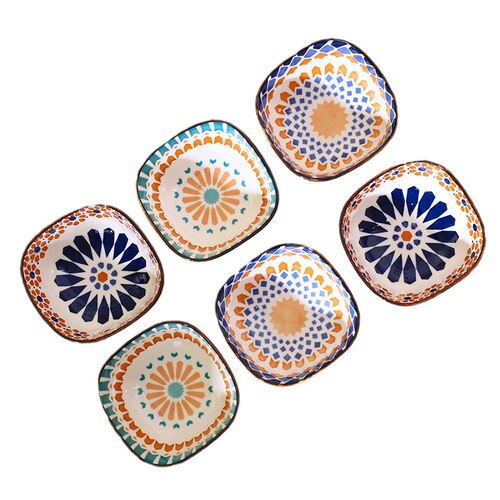 Dohemia small plate small dish ceramic Japanese jam dish dipping dish small flavor dish dipping dish sauce dish