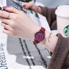手表女生中学生复古森系少女小清新防水ulzzang韩版简约气质ins风