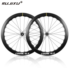 700C 36/54T RUJIXUラチェット炭素繊维カーボンナイフ公道车黒い波ホイールセットカーボンホイールセットディスクブレーキ