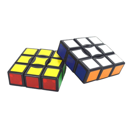 133 Single-level Rubik's Cube Black 1X1X3 One-level Rubik's Cube Intellectual Puzzle Cross-border Hot Selling Stress Reduction Street Stall Children's Toy