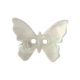 Imitation shell color beads butterfly button women's shirt button sweater cardigan lined brooch children's handmade DIY decorative buckle