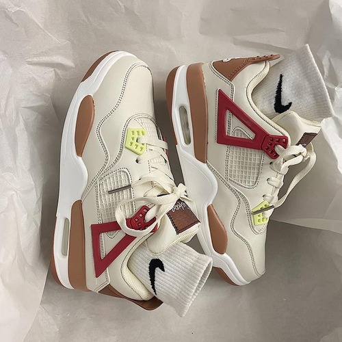 Men's shoes men's ins style air cushion basketball running shoes new mandarin duck versatile student couple sneakers dad shoes trendy