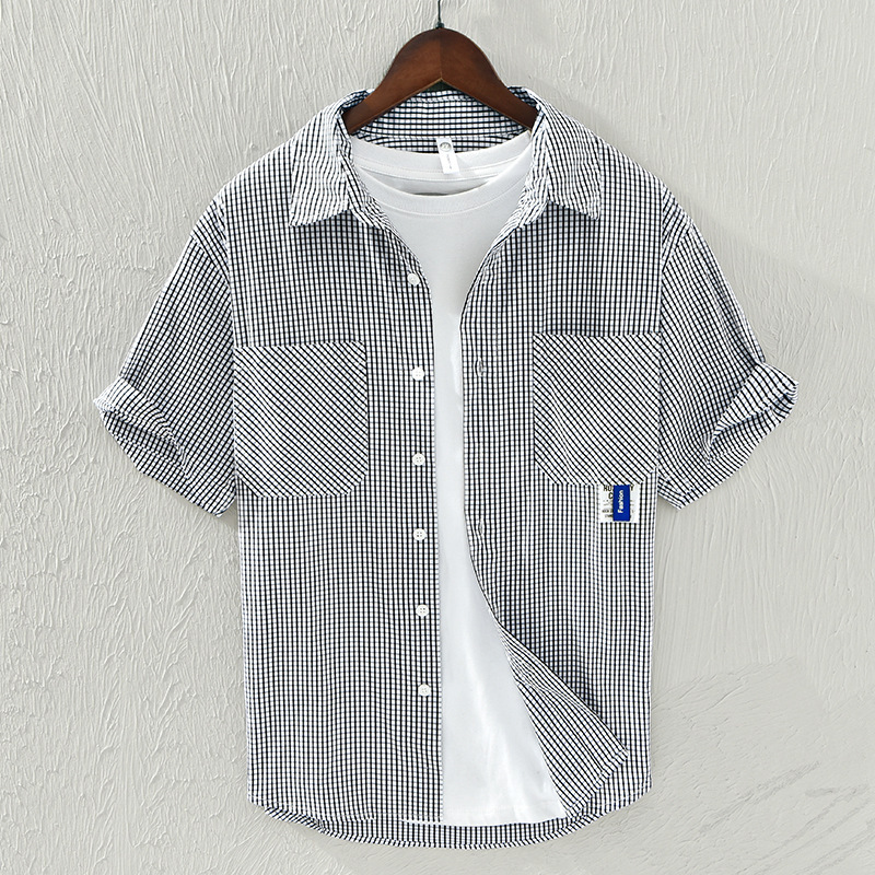 Summer Japanese fresh trend thin shirt for leisure