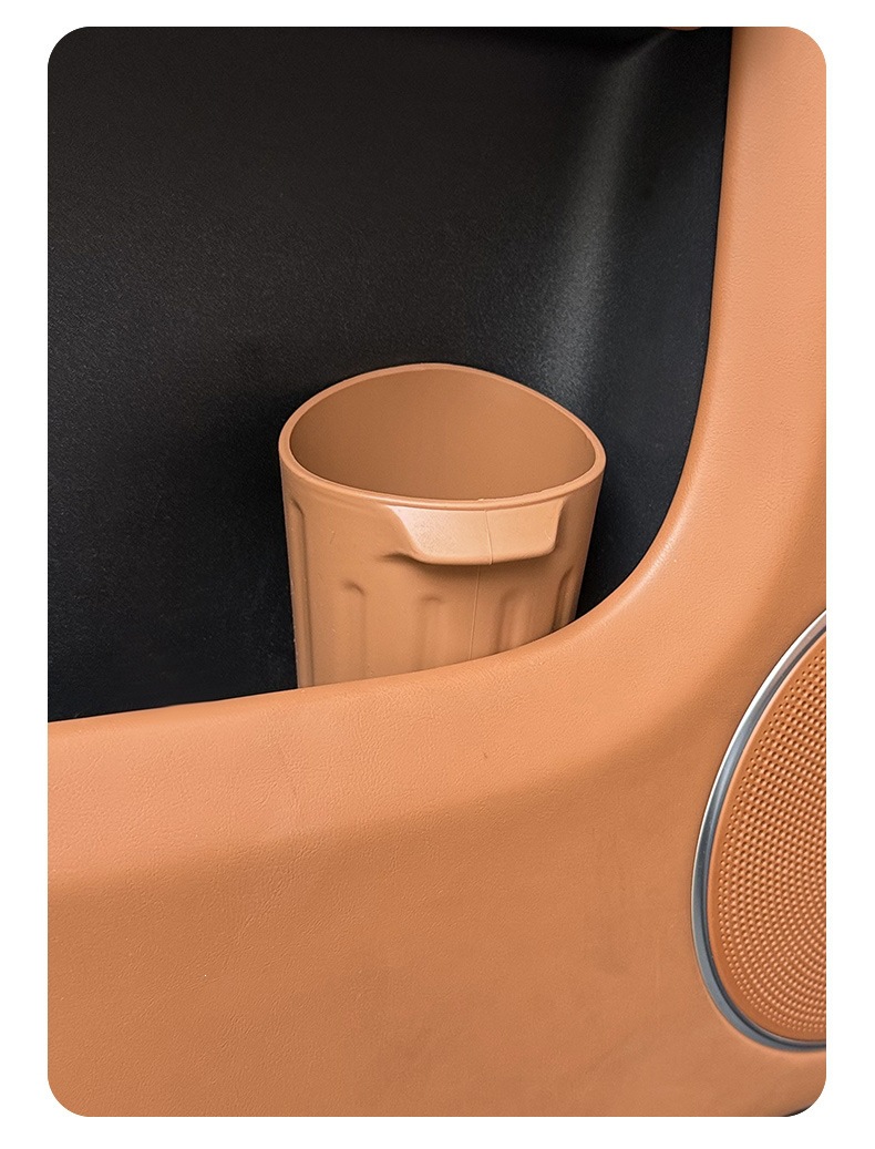 Universal Car Model Silicone Cup Holder Trash Bin In-Car Dedicated Center Console Cup Holder Car Door Umbrella Storage Bucket Modification Accessories